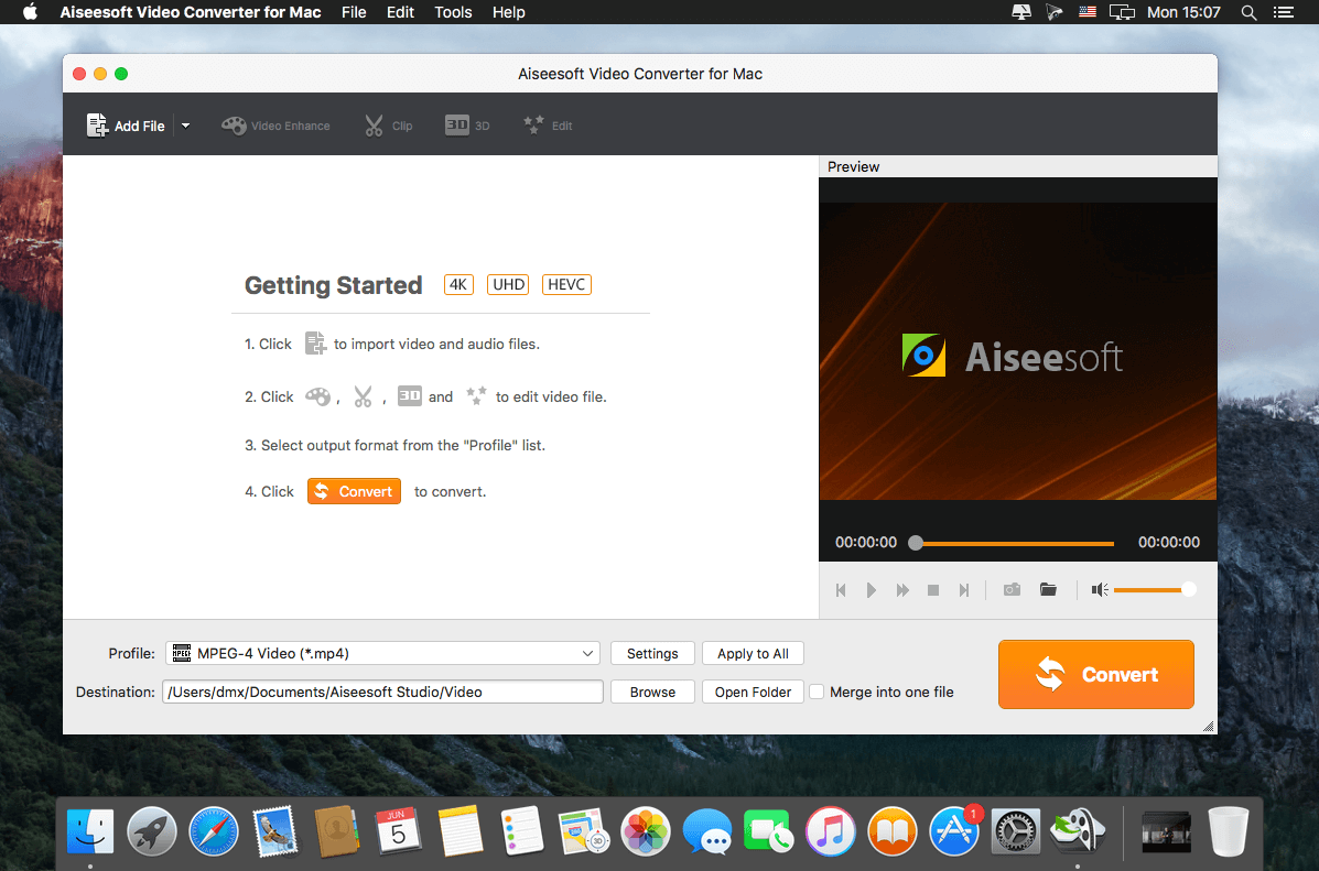 aiseesoft hd converter for mac